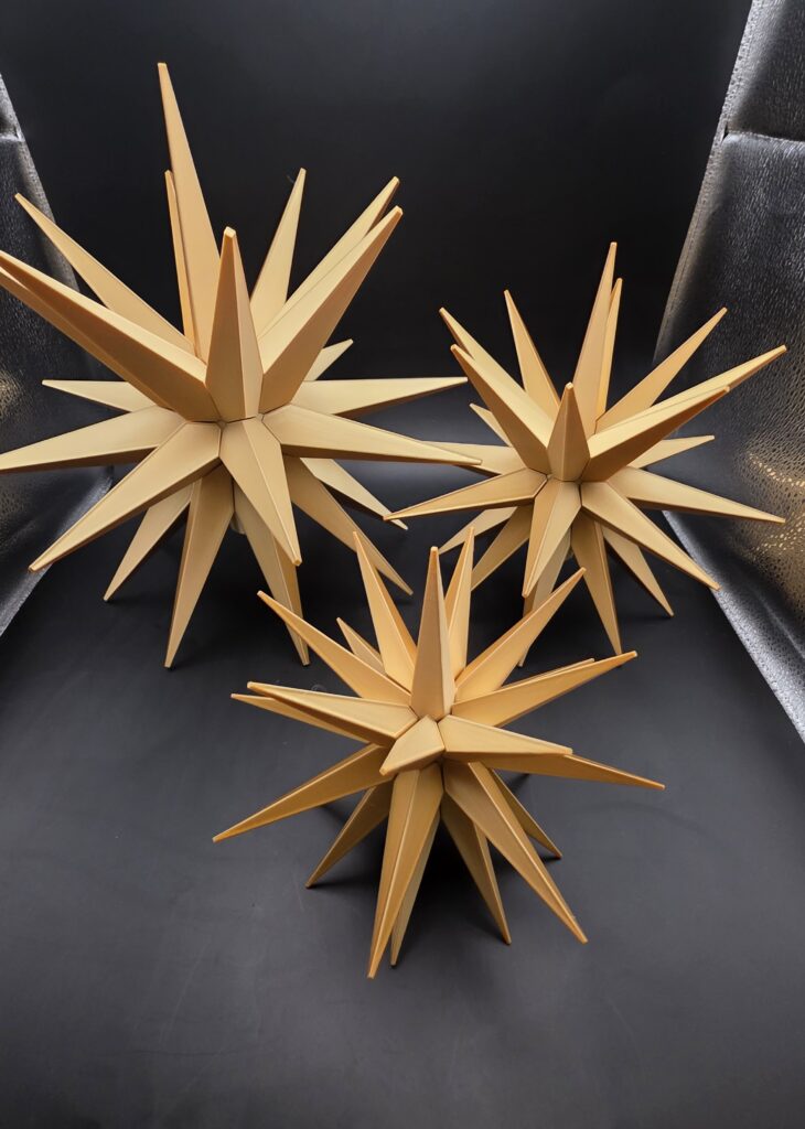 Borromini Star Christmas Tree Topper/Décor